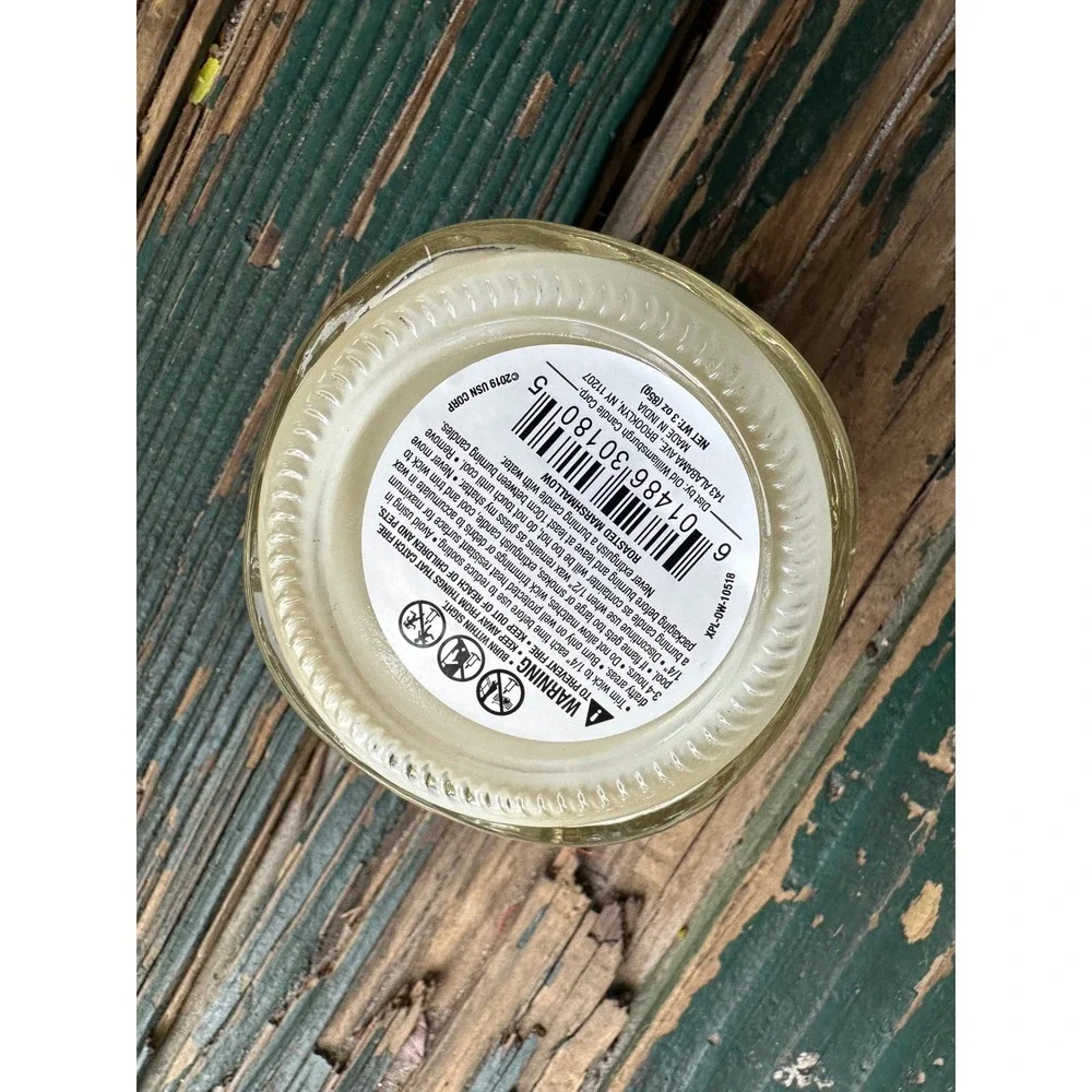Old Williamsburg Pete Buttigieg Roasted Marshmallow Candle 3oz Collectible